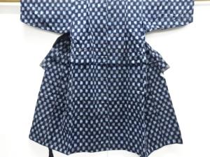 アンティーク　木綿本場久留米絣男児着物